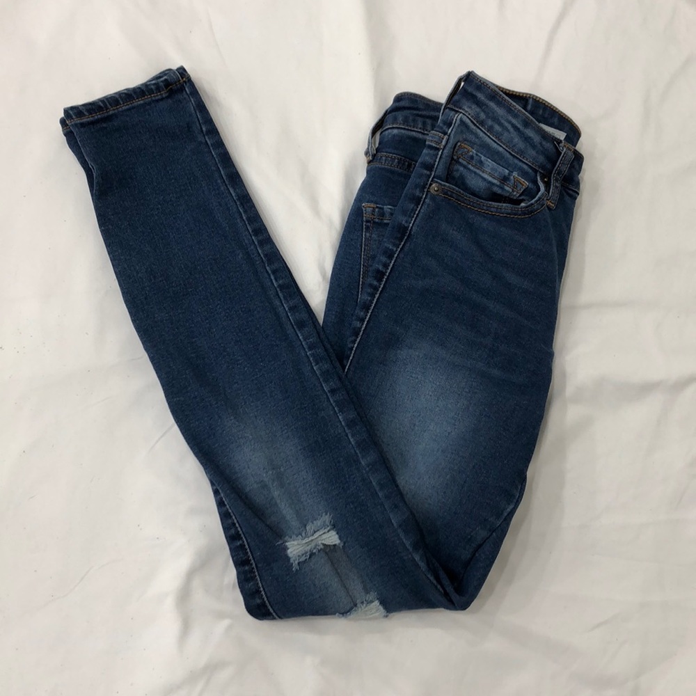 High rise super stretchy jeggings